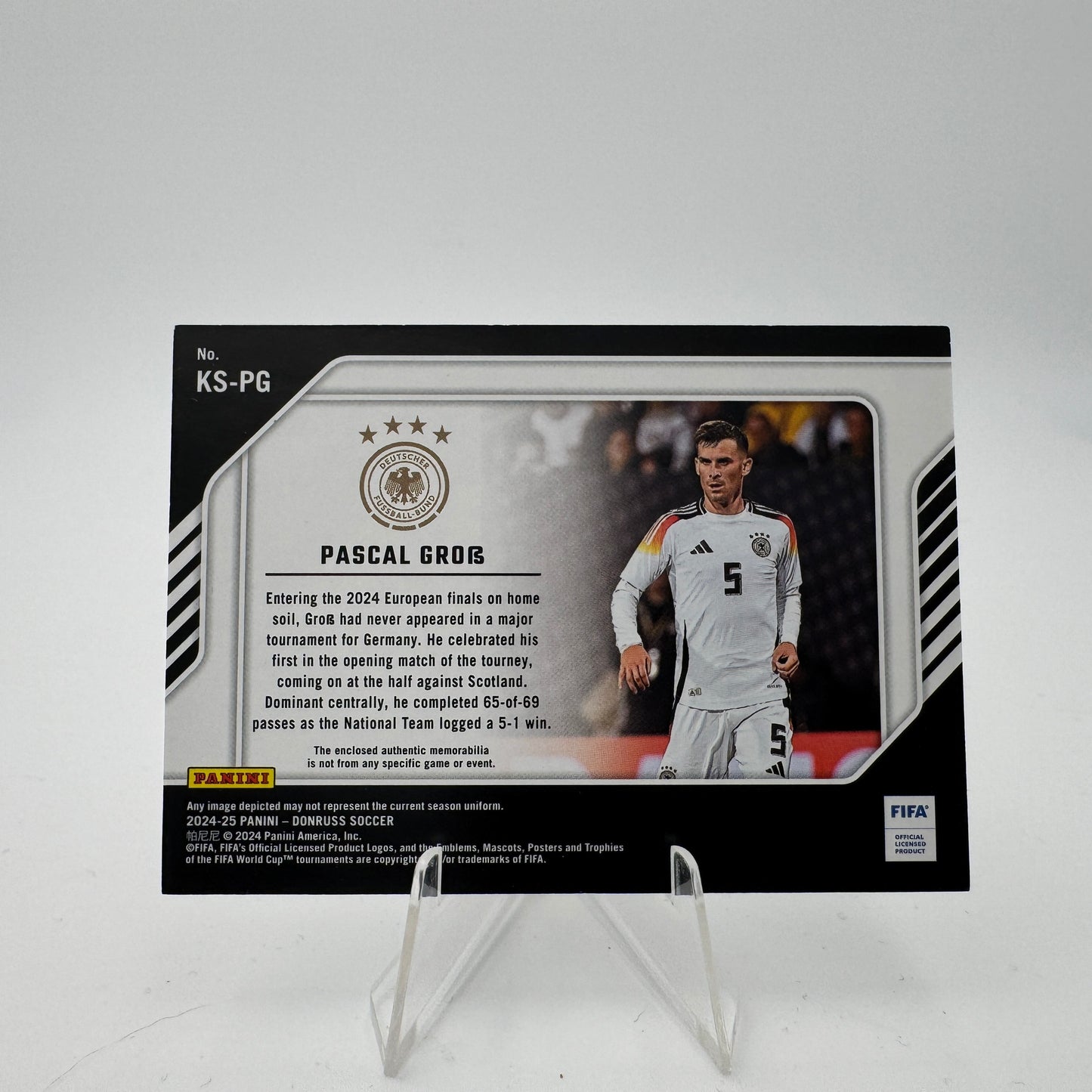 Pascal Gross - Germany - Panini Donruss 2024/25 - Relic 03/10