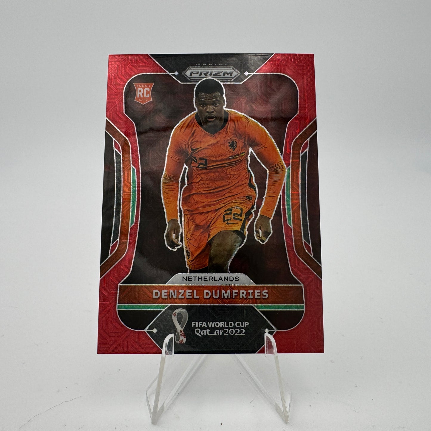 Denzel Dumfries - Netherlands - Panini Prizm WC Qatar 2022 - 78/99