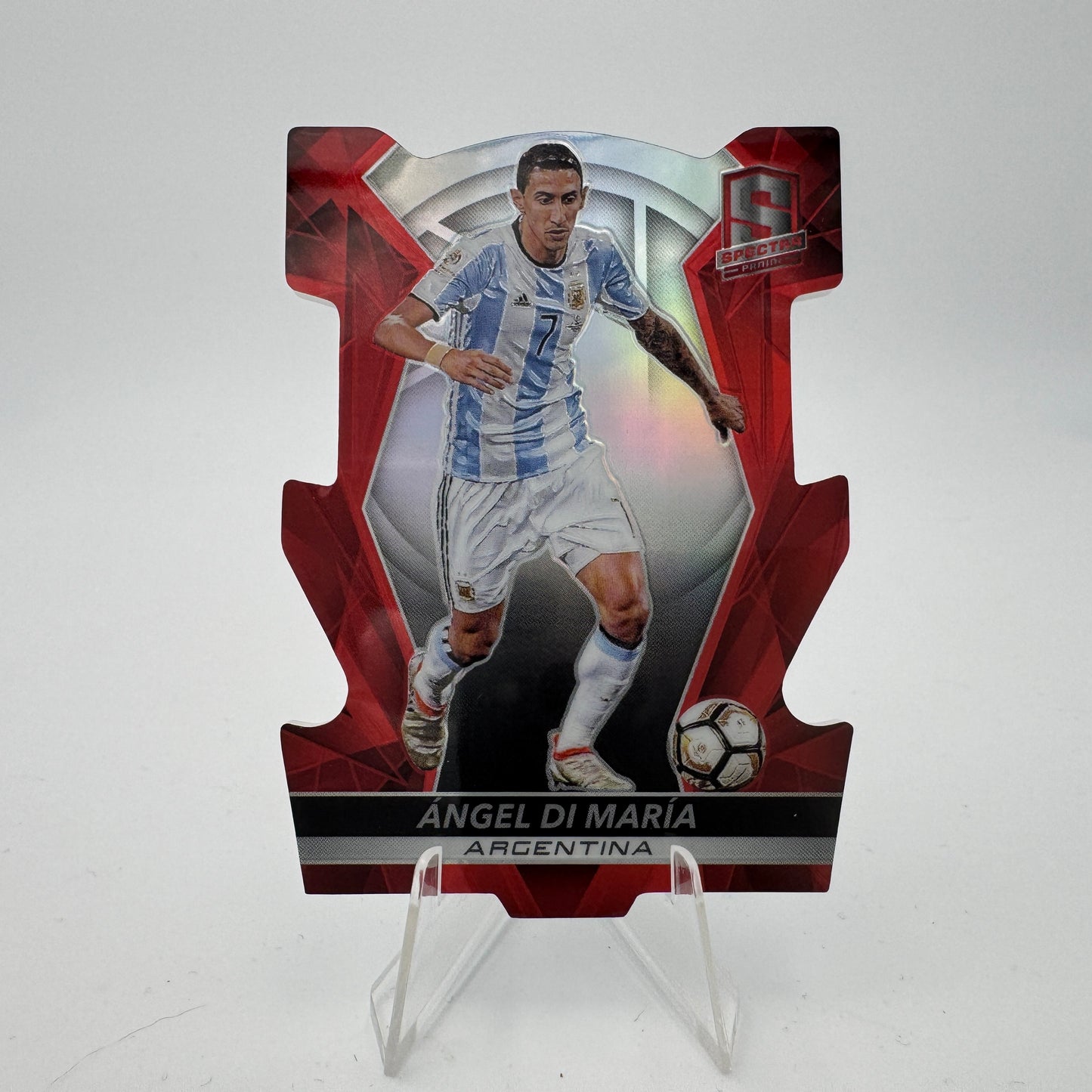 Angel Di Maria - Argentina - Panini Spectra 2016/17 - 12/65 Die Cut