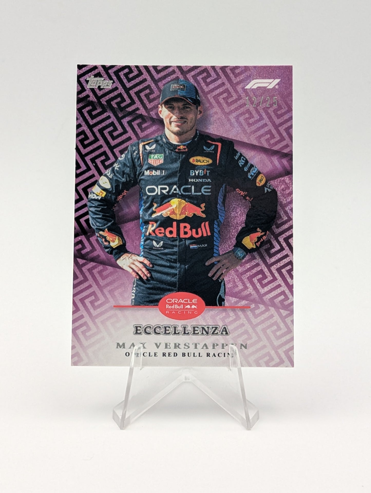 Max Verstappen - RedBull - Topps Eccellenza F1 2024 - 12/25