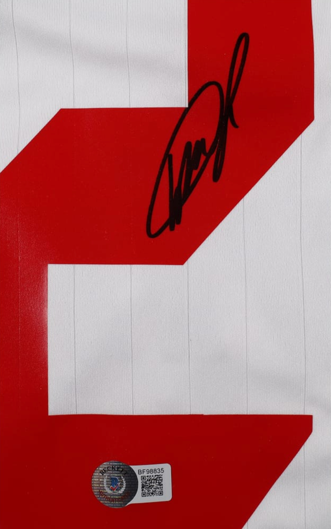 Maillot Signé par Kaka - Milan AC - Certificat Beckett