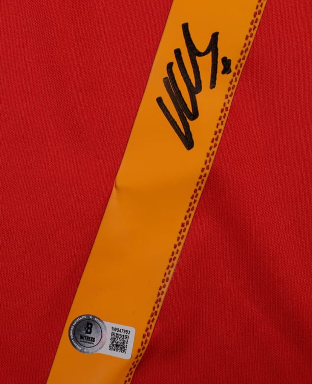 Maillot Signé par David Villa - Espagne - Certificat Beckett