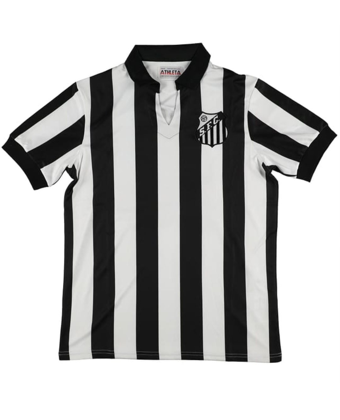 Maillot Signé par Pelé - Santos - Certificat Beckett