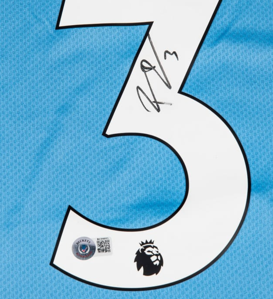 Maillot Signé par Ruben Dias - Manchester City - Certificat Beckett