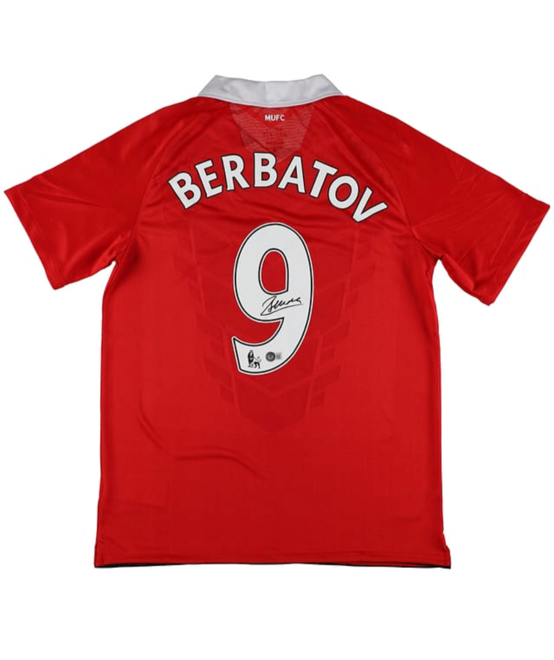 Maillot Signé par Dimitar Berbatov - Manchester United - Certificat Beckett