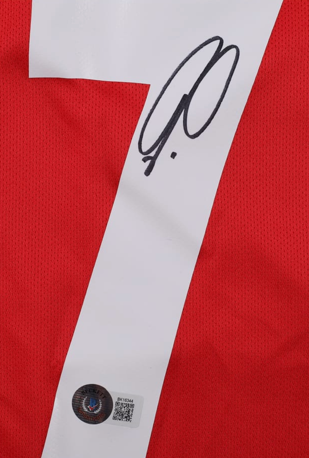 Maillot Signé par Robert Pires - Arsenal - Certificat Beckett