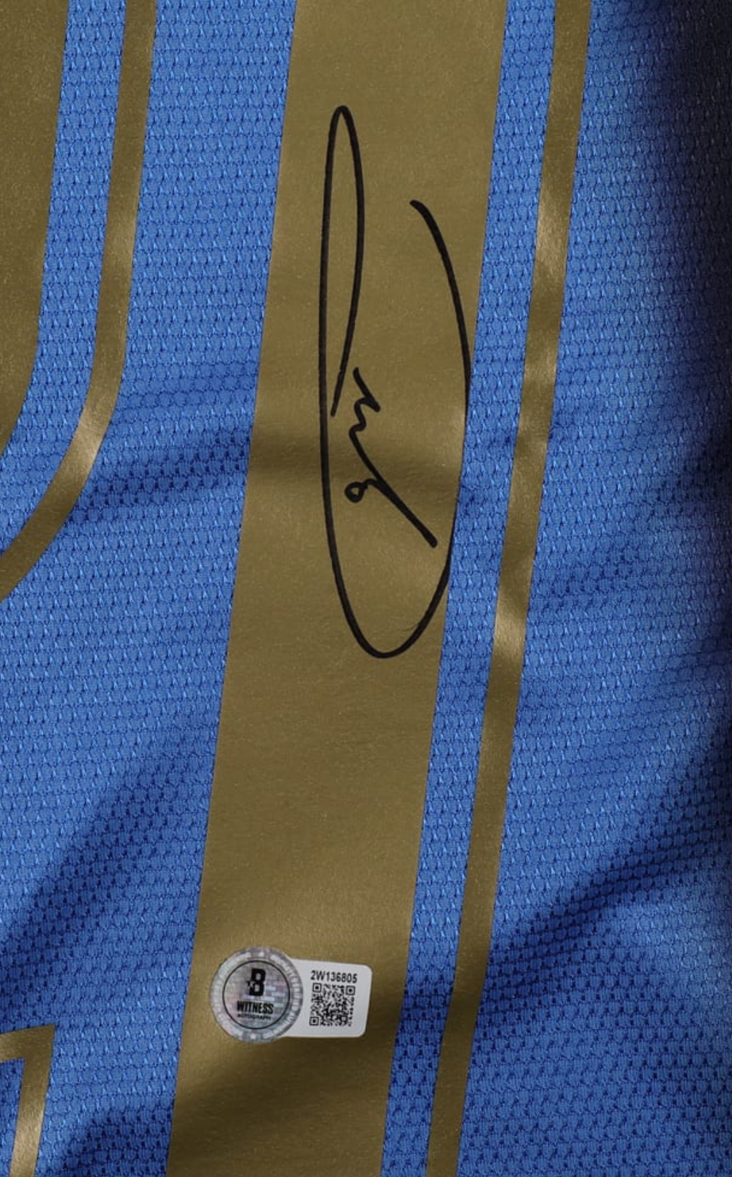 Maillot Signé par Andrea Pirlo - Italie - Certificat Beckett