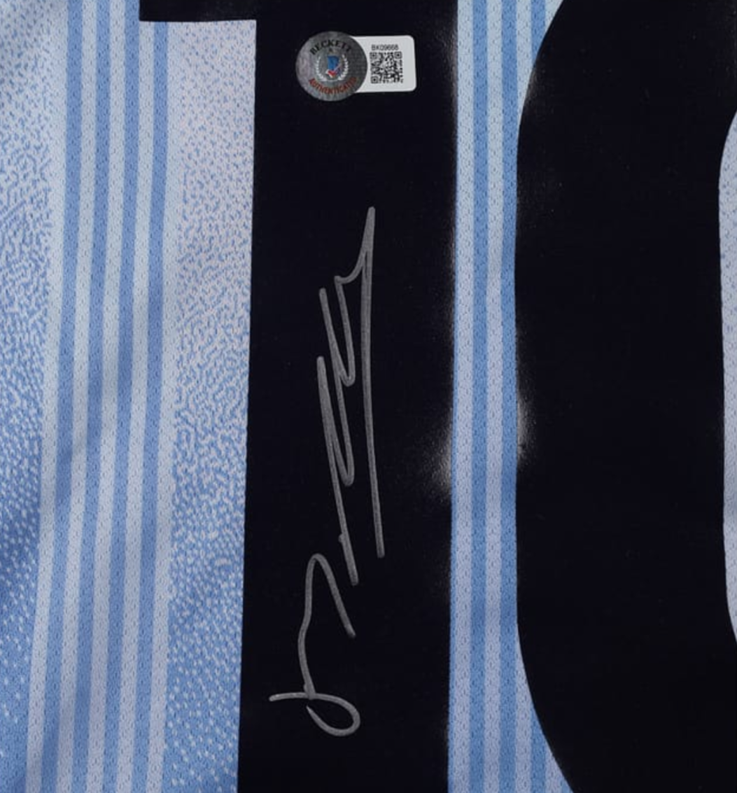 Maillot Signé par James Maddison - Tottenham - Certificat Beckett