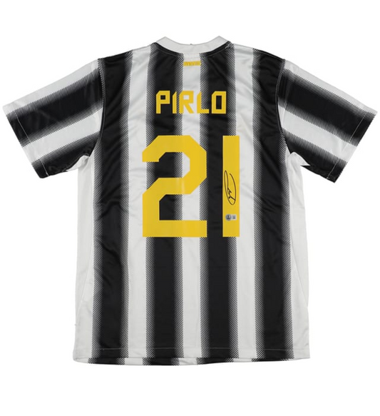 Maillot Signé par Andrea Pirlo - Juventus - Certificat Beckett