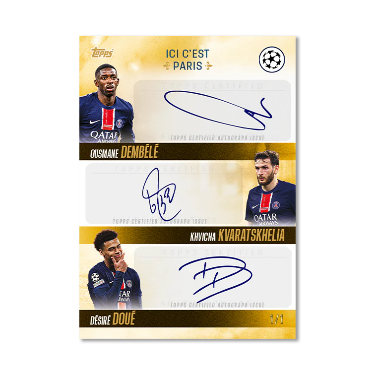 Topps PSG Champion d'Europe 2024-25 - Hobby Box