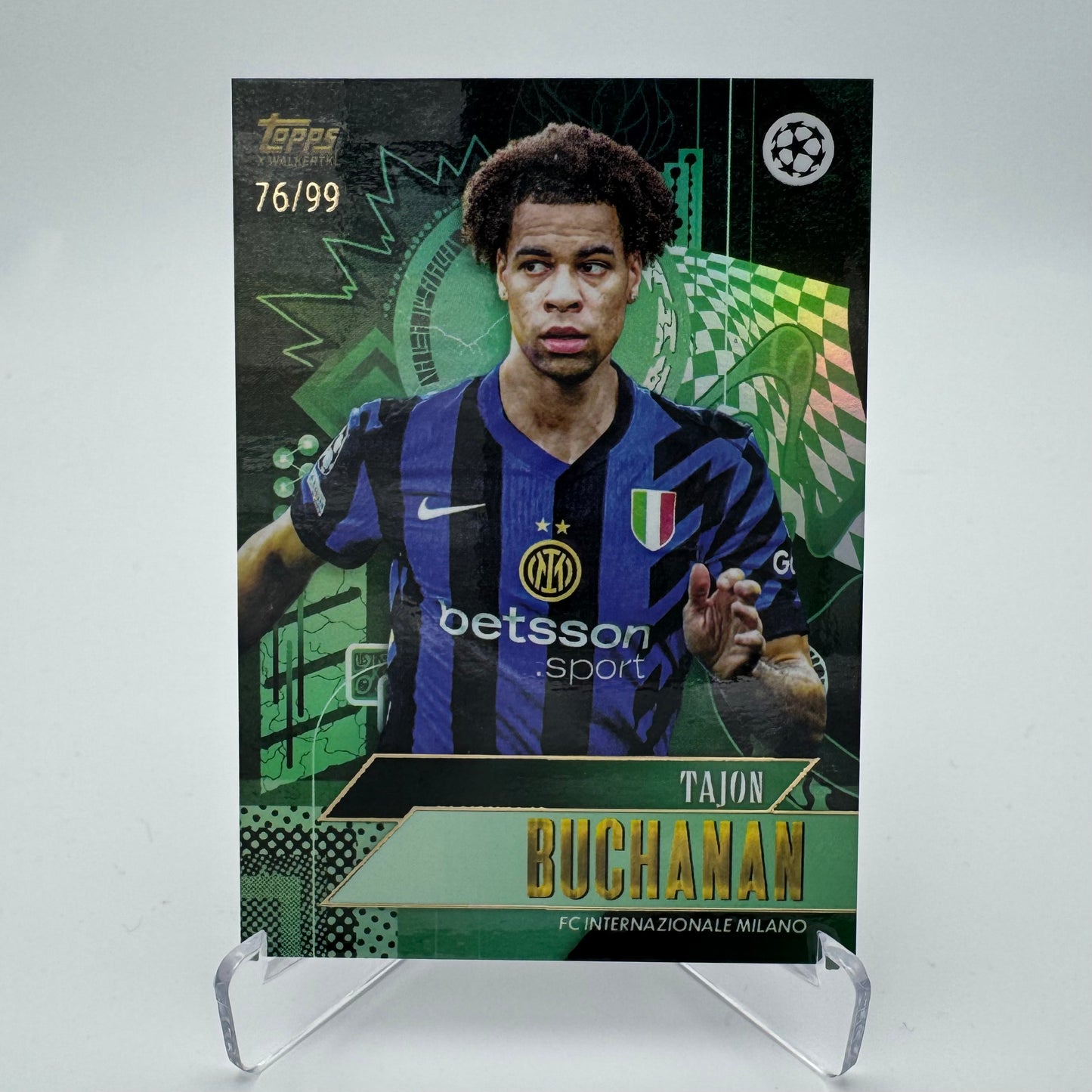 Tajon Buchanan - FC Internazionale Milano - Topps UCC GOLD 24/25 - 76/99