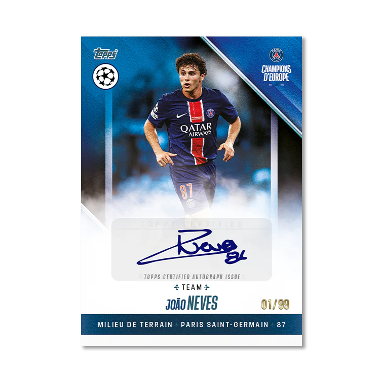 Topps PSG Champion d'Europe 2024-25 - Hobby Box