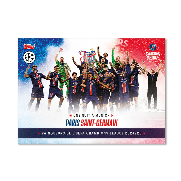 Topps PSG Champion d'Europe 2024-25 - Hobby Box
