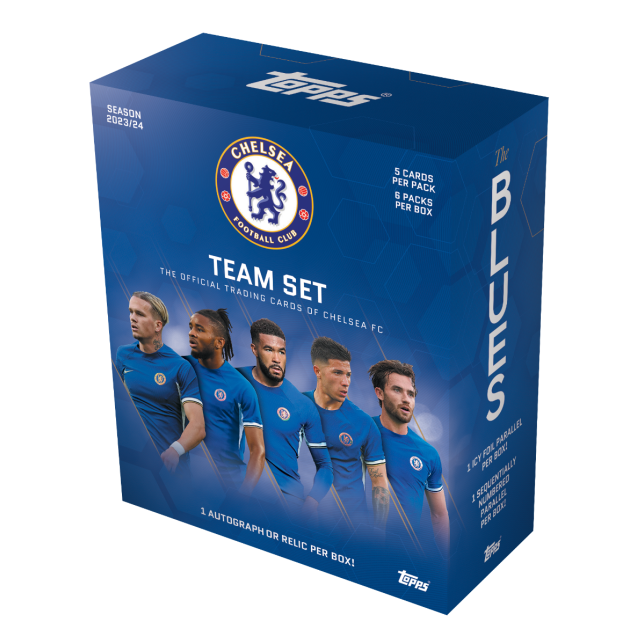 Chelsea Team set 2024 TOPPS