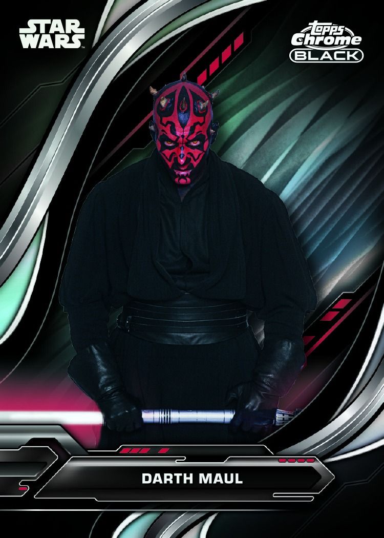 Box Star Wars Chrome Black Topps - 2024