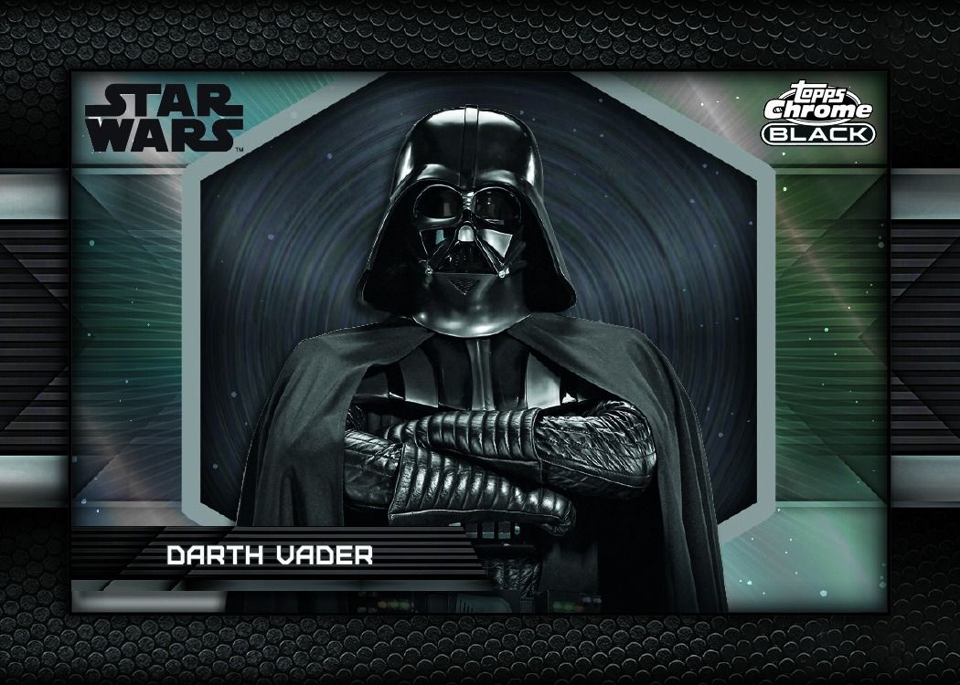 Box Star Wars Chrome Black Topps - 2024