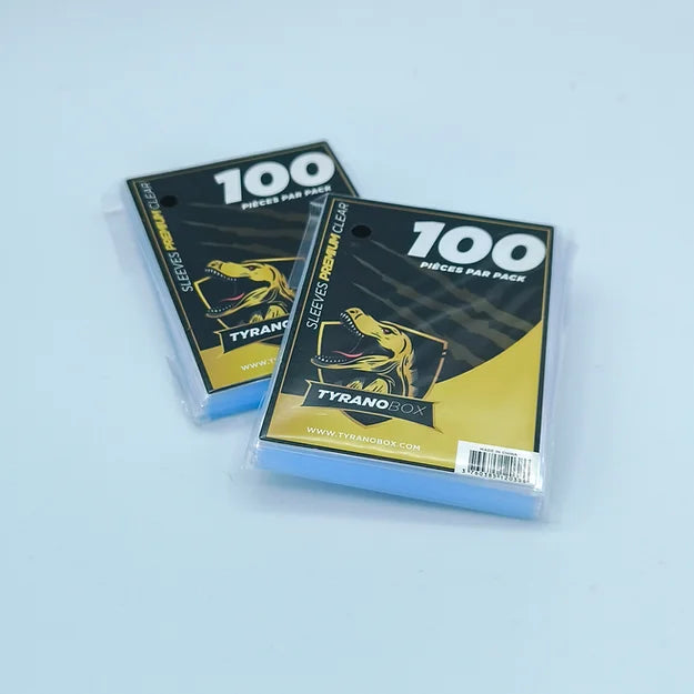 SLEEVES PREMIUM TYRANOBOX transparentes x100