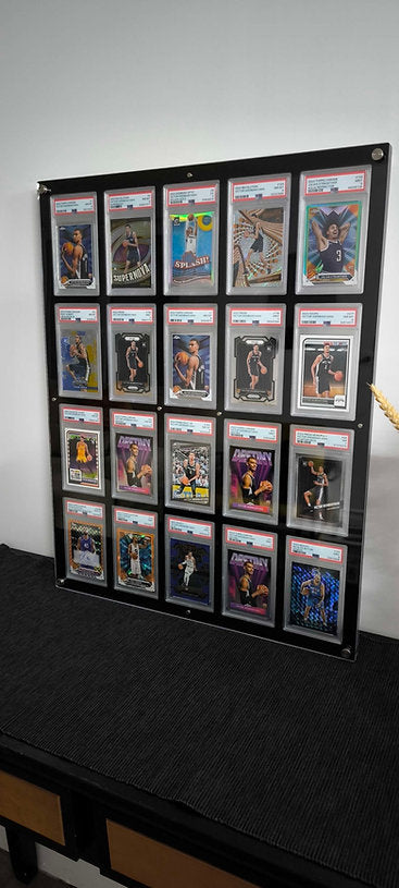 Tableau PSA 20 cartes noir