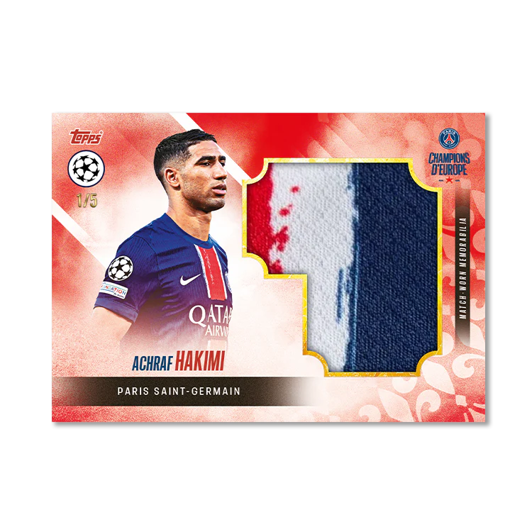Topps PSG Champion d'Europe 2024-25 - Hobby Box