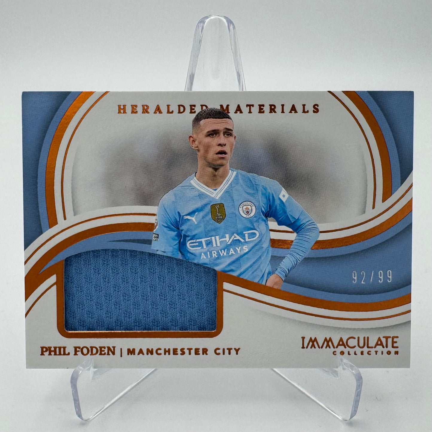 Phil Foden - Manchester City - Panini Immaculate 23/24 - Relic 92/99