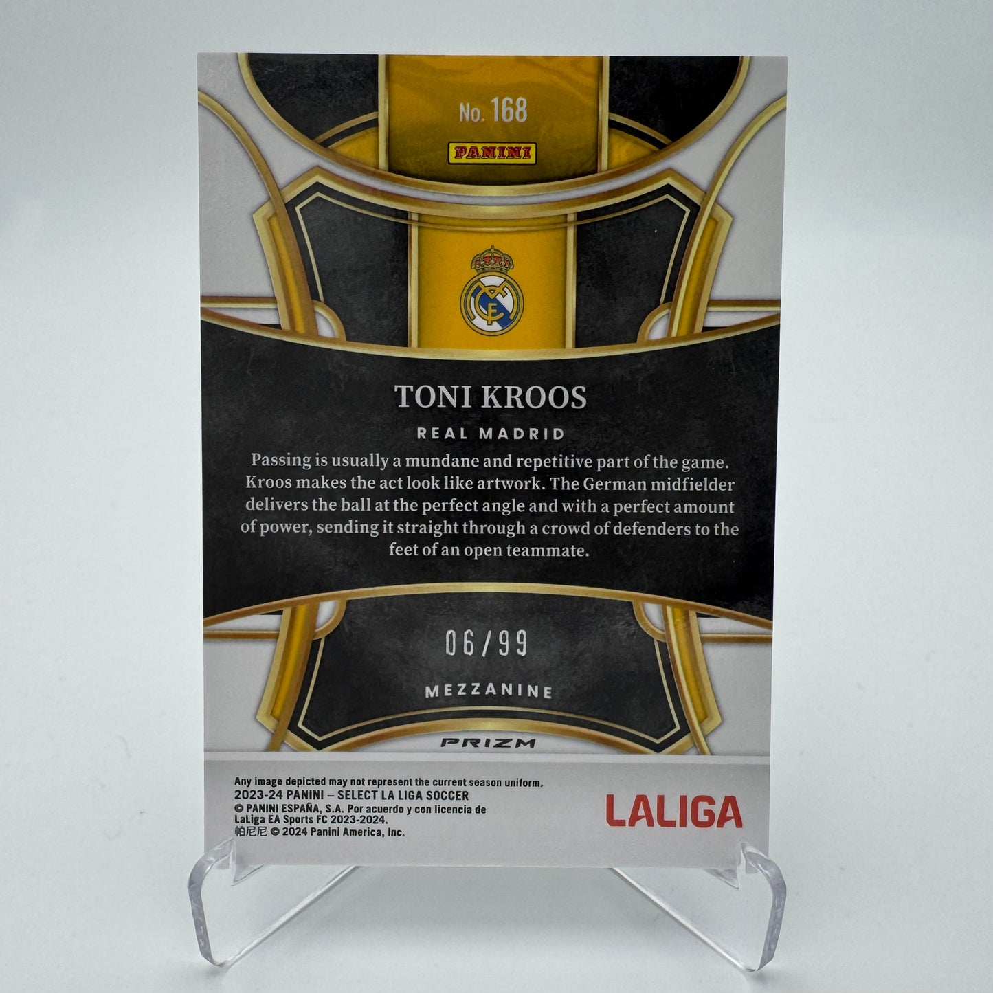 Toni Kroos - Real Madrid - Panini Select La Liga 23/24 - 06/99