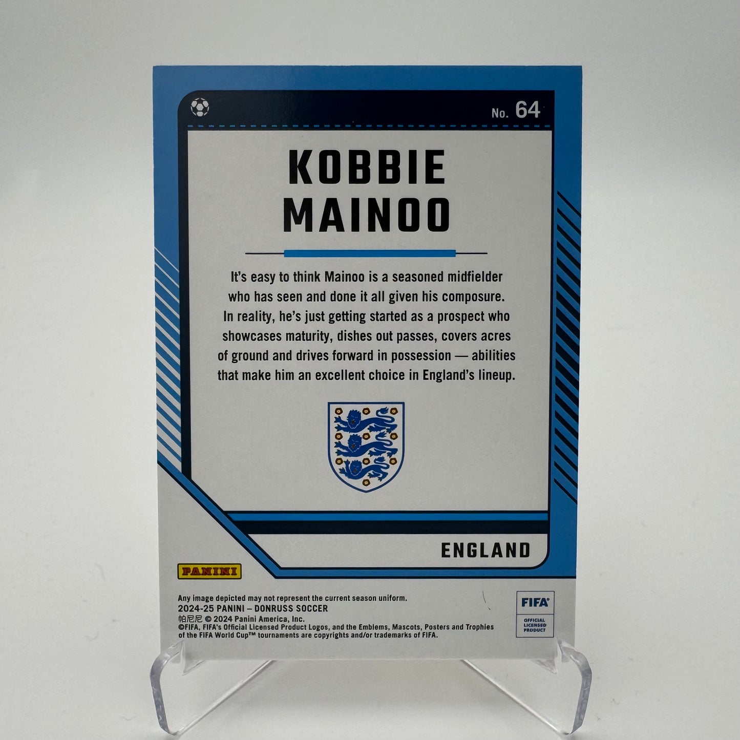 Kobbie Mainoo - England - Panini Donruss 24/25 - 05/10