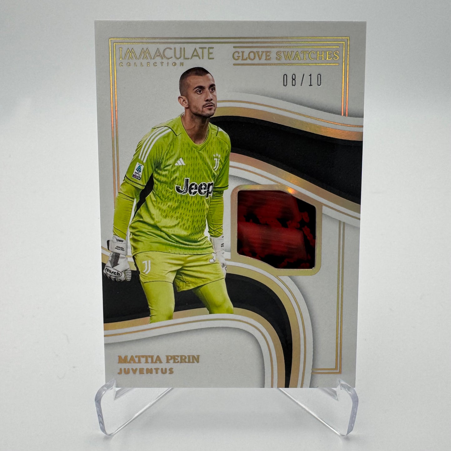 Mattia Perin - Juventus - Panini Immaculate 23/24 - Relic 08/10
