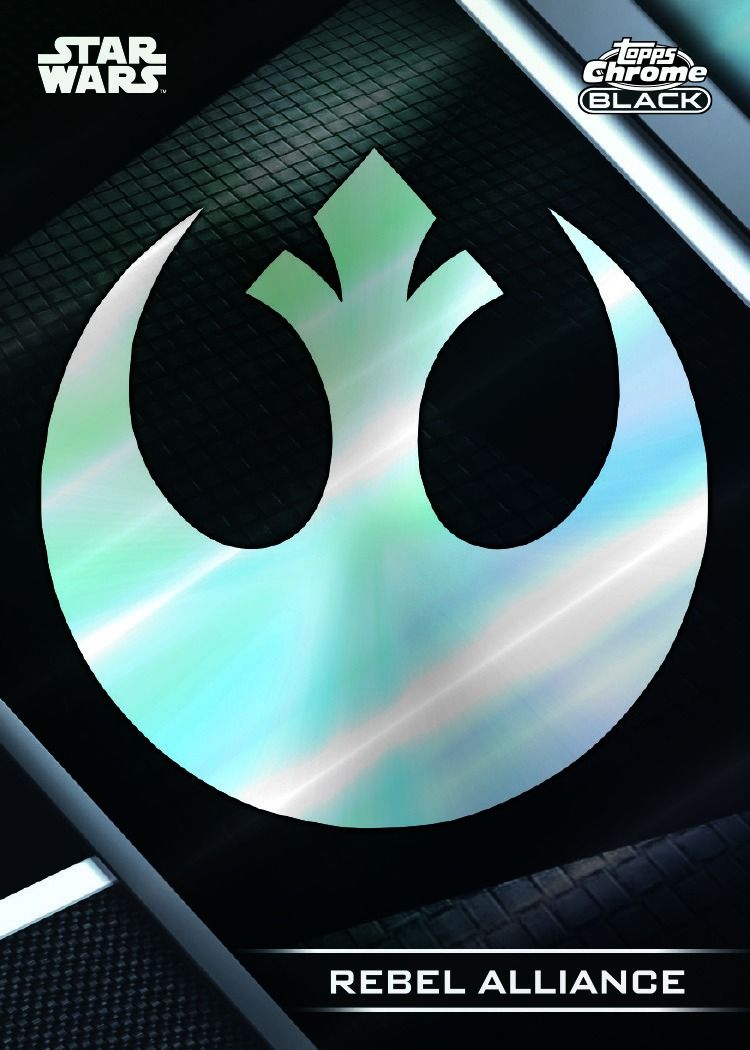 Box Star Wars Chrome Black Topps - 2024