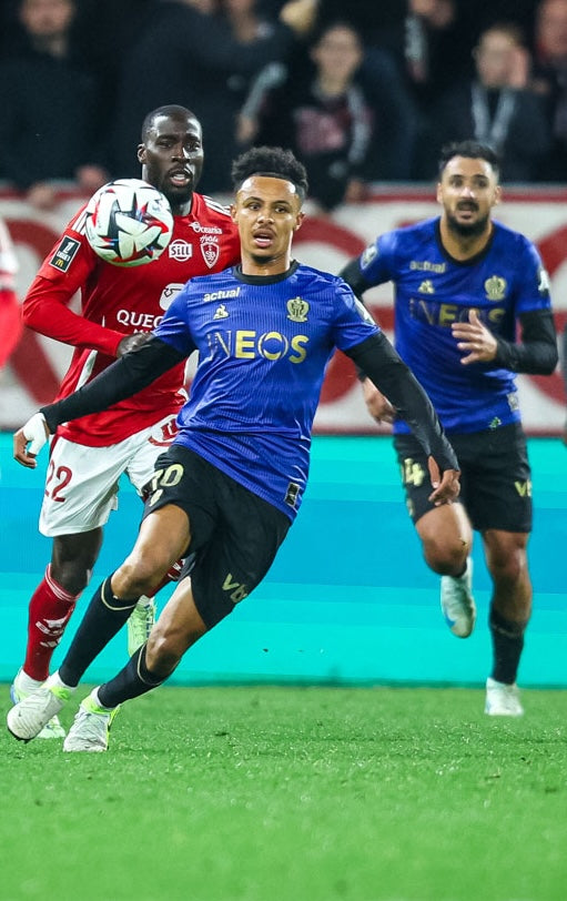 Maillot de foot porté et signé - Joueur: Sofiane Diop – OGC Nice