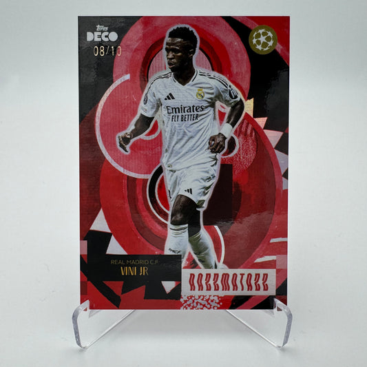 Vini Jr - Real Madrid - Topps Deco 2024 -  Razzmatazz 08/10 (SSP)