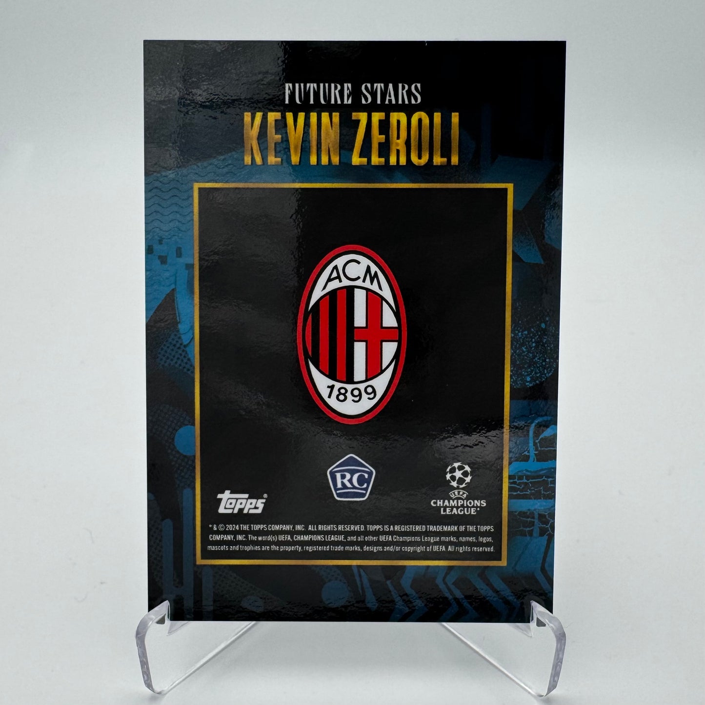 Kevin Zeroli RC - AC Milan - Topps UCC GOLD 24/25 - 04/49