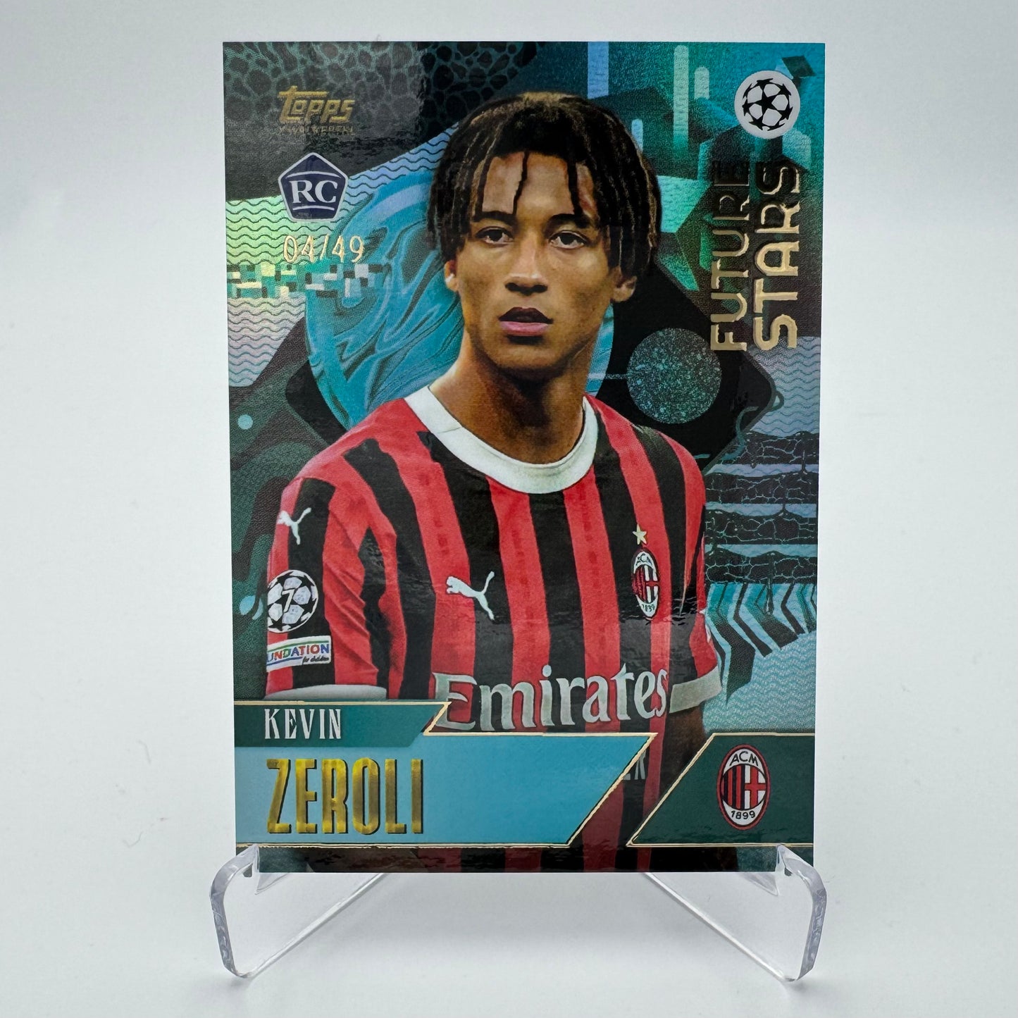Kevin Zeroli RC - AC Milan - Topps UCC GOLD 24/25 - 04/49