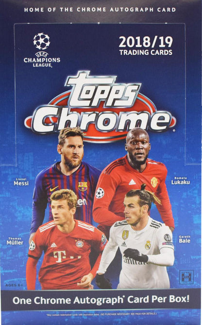 Topps Chrome UEFA Champions League Soccer 2018-2019