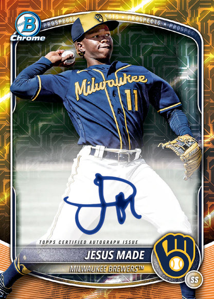 Topps Chrome MLB 2025 - Mega Box