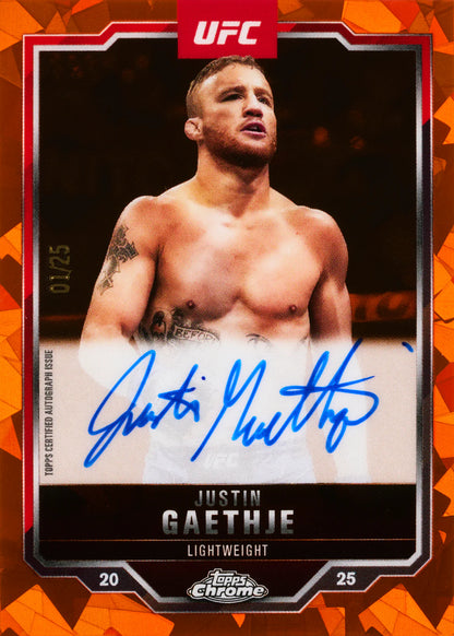 Topps Chrome Sapphire UFC 2025 - Hobby Box