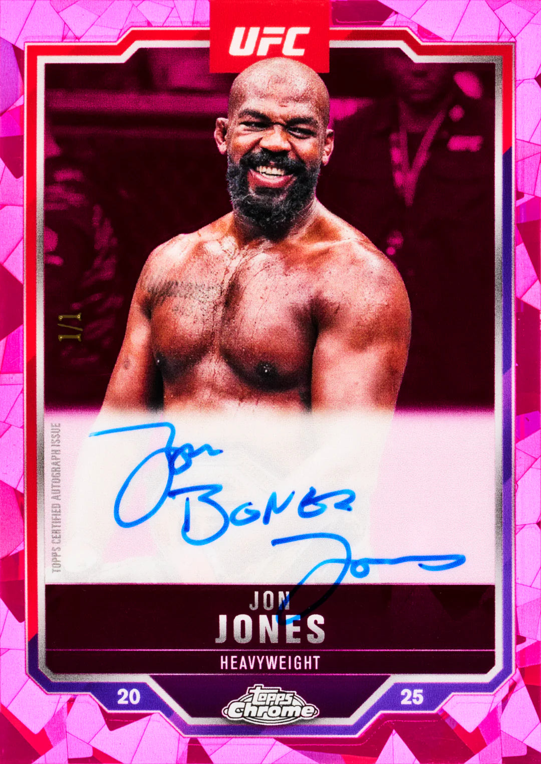 Topps Chrome Sapphire UFC 2025 - Hobby Box