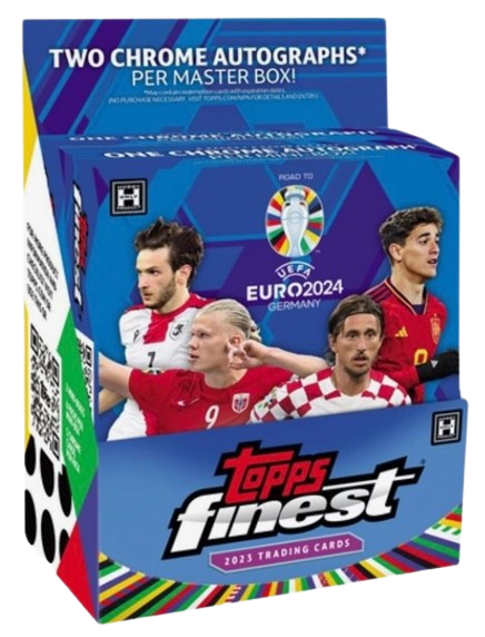 1 MINI BOX TOPPS FINEST EURO 2024