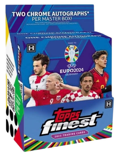 1 MINI BOX TOPPS FINEST EURO 2024