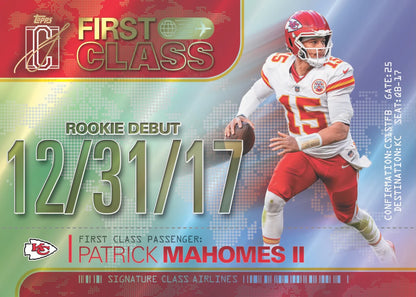 Topps Signature Class  Football NFL 2025-26 - Hobby Box