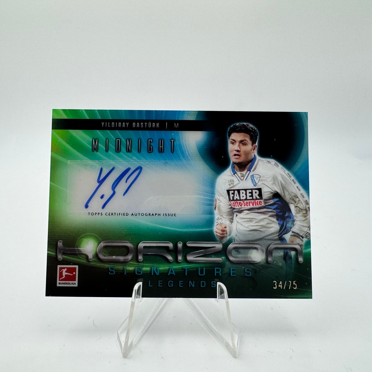 Yildiray Basturk - VFL Bochum - Topps Midnight Bundesliga 24-25 - Autograph - 34/75
