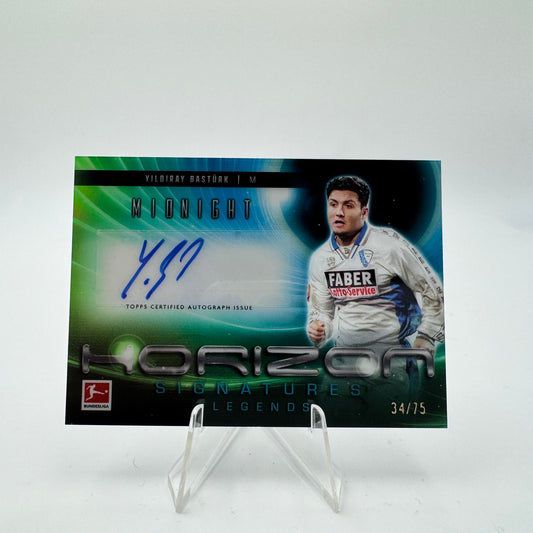 Yildiray Basturk - VFL Bochum - Topps Midnight Bundesliga 24-25 - Autograph - 34/75