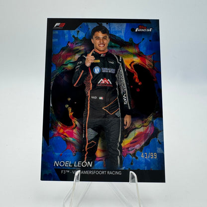 Noel Leon - Van Amersfoort Racing - Topps Finest F1 2024 - 43/99