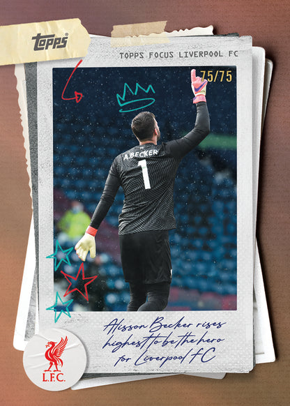 Topps Focus Liverpool 2025/26