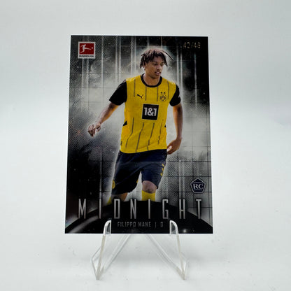 Filippo Mane RC - Borussia Dortmund - Topps Midnight Bundesliga 24-25 - 42/49