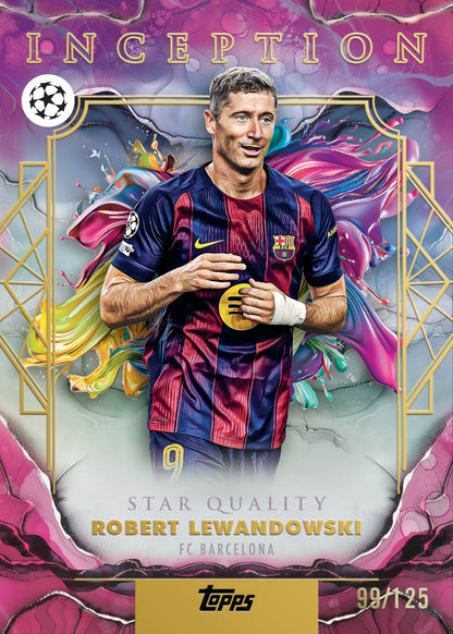 Topps Inception UEFA Club Competitions 2025-26 - Hobby Box
