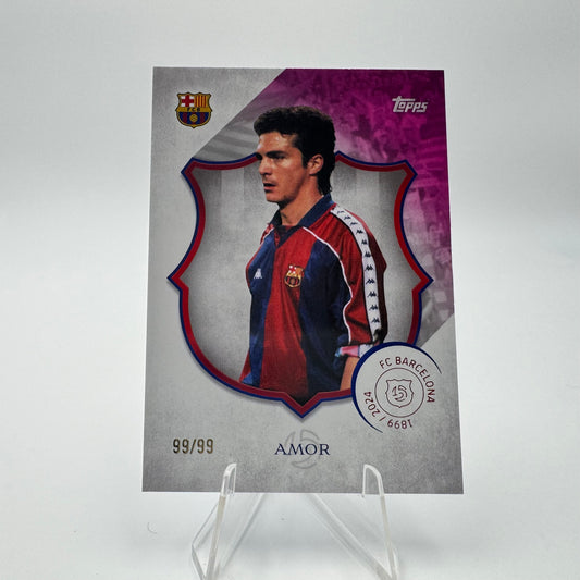 Amor - FC Barcelona - Topps Barcelona 125 - 99/99
