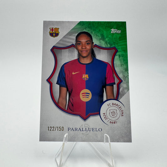 Paralluelo - FC Barcelona - Topps Barcelona 125 - 122/150
