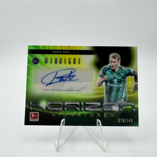 Marco Grull RC - SV Werder Bremen - Topps Midnight Bundesliga 24-25 - Autograph - 076/149