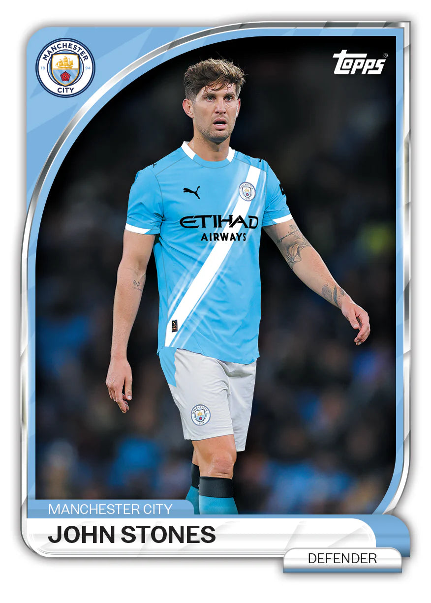 Topps Collector Tin Manchester City 2025/26