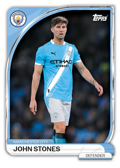 Topps Collector Tin Manchester City 2025/26
